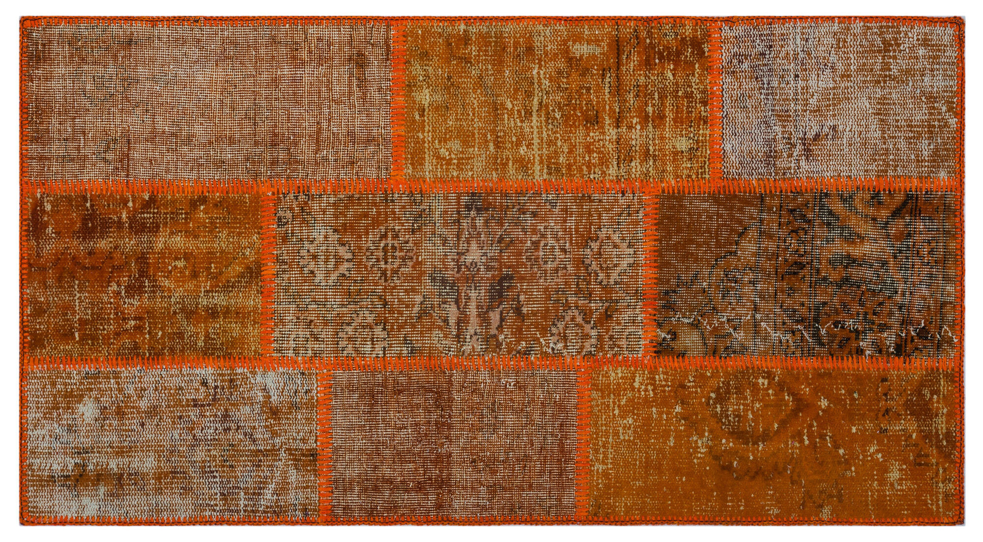Apex Patchwork Unique Turuncu 26032 080 cm X 150 cm