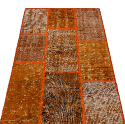 Apex Patchwork Unique Turuncu 26032 080 cm X 150 cm - 3