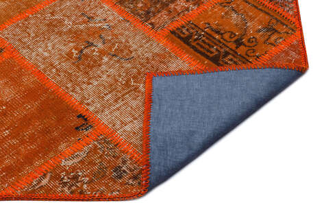 Apex Patchwork Unique Turuncu 26051 080 cm X 150 cm - 2