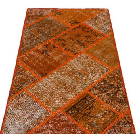 Apex Patchwork Unique Turuncu 26051 080 cm X 150 cm - 3