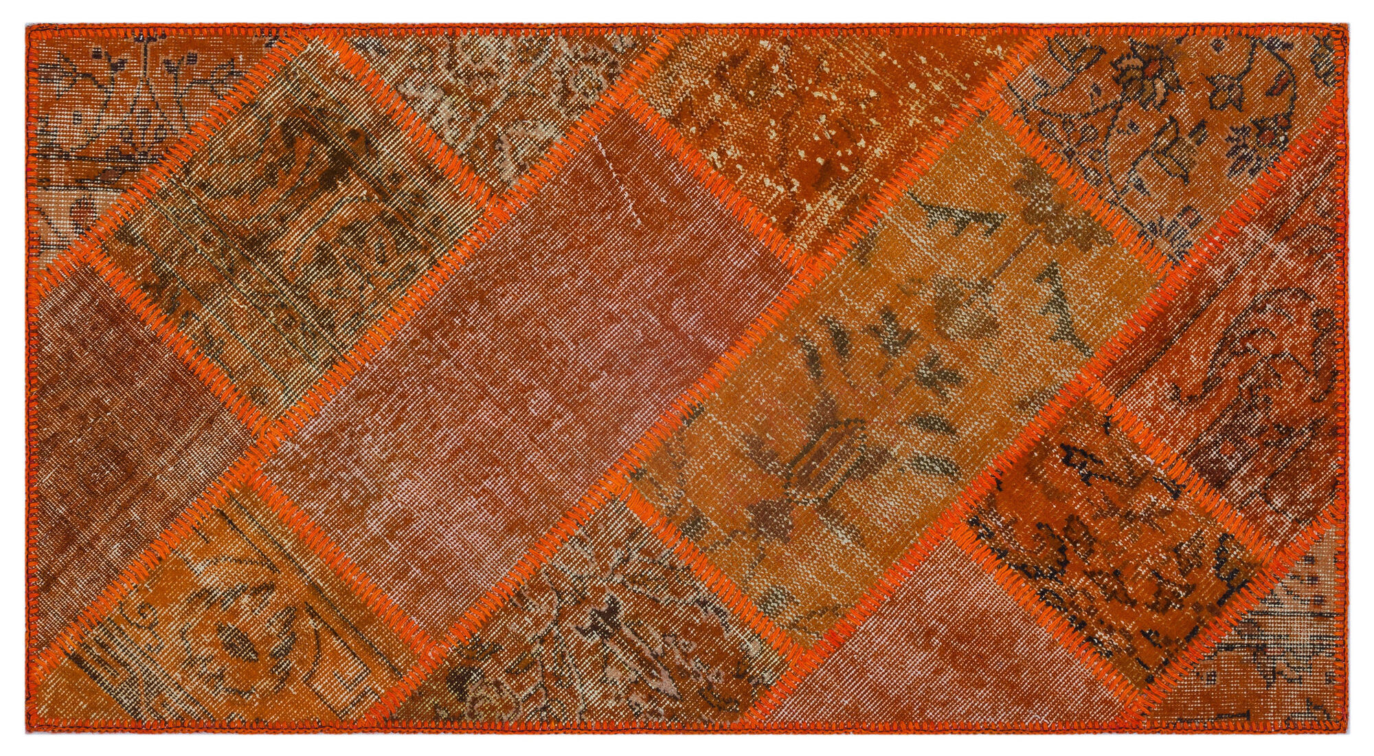 Apex Patchwork Unique Turuncu 26107 080 cm X 150 cm