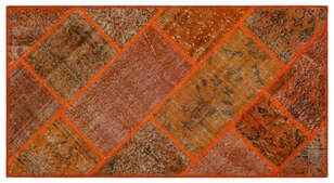 Apex Patchwork Unique Turuncu 26107 080 cm X 150 cm (1)