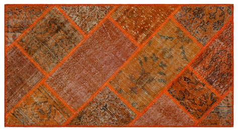 Apex Patchwork Unique Turuncu 26107 080 cm X 150 cm - 1