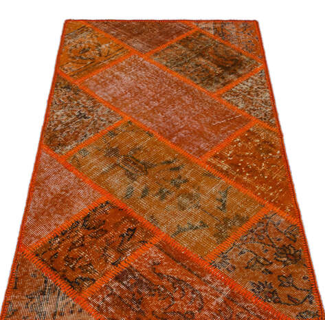 Apex Patchwork Unique Turuncu 26107 080 cm X 150 cm - 3