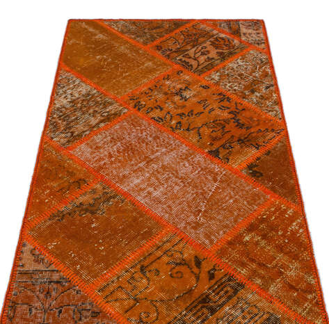 Apex Patchwork Unique Turuncu 26138 080 cm X 150 cm - 3