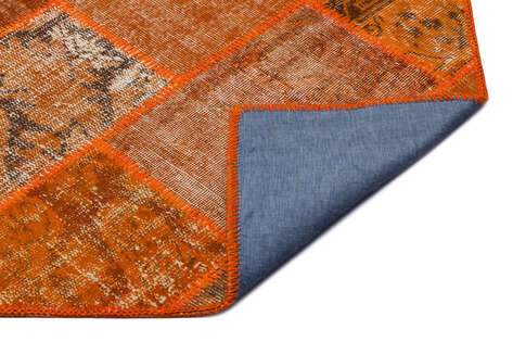 Apex Patchwork Unique Turuncu 26482 160 cm X 230 cm - 2