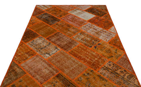 Apex Patchwork Unique Turuncu 26482 160 cm X 230 cm - 3
