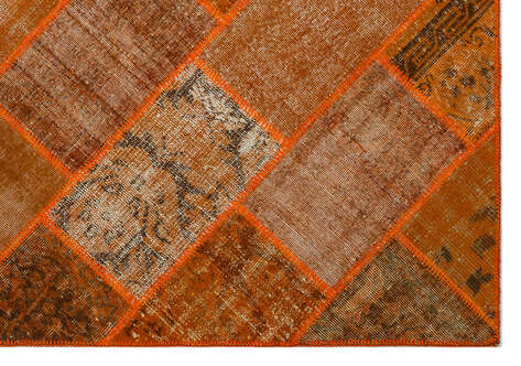 Apex Patchwork Unique Turuncu 26482 160 cm X 230 cm - 4