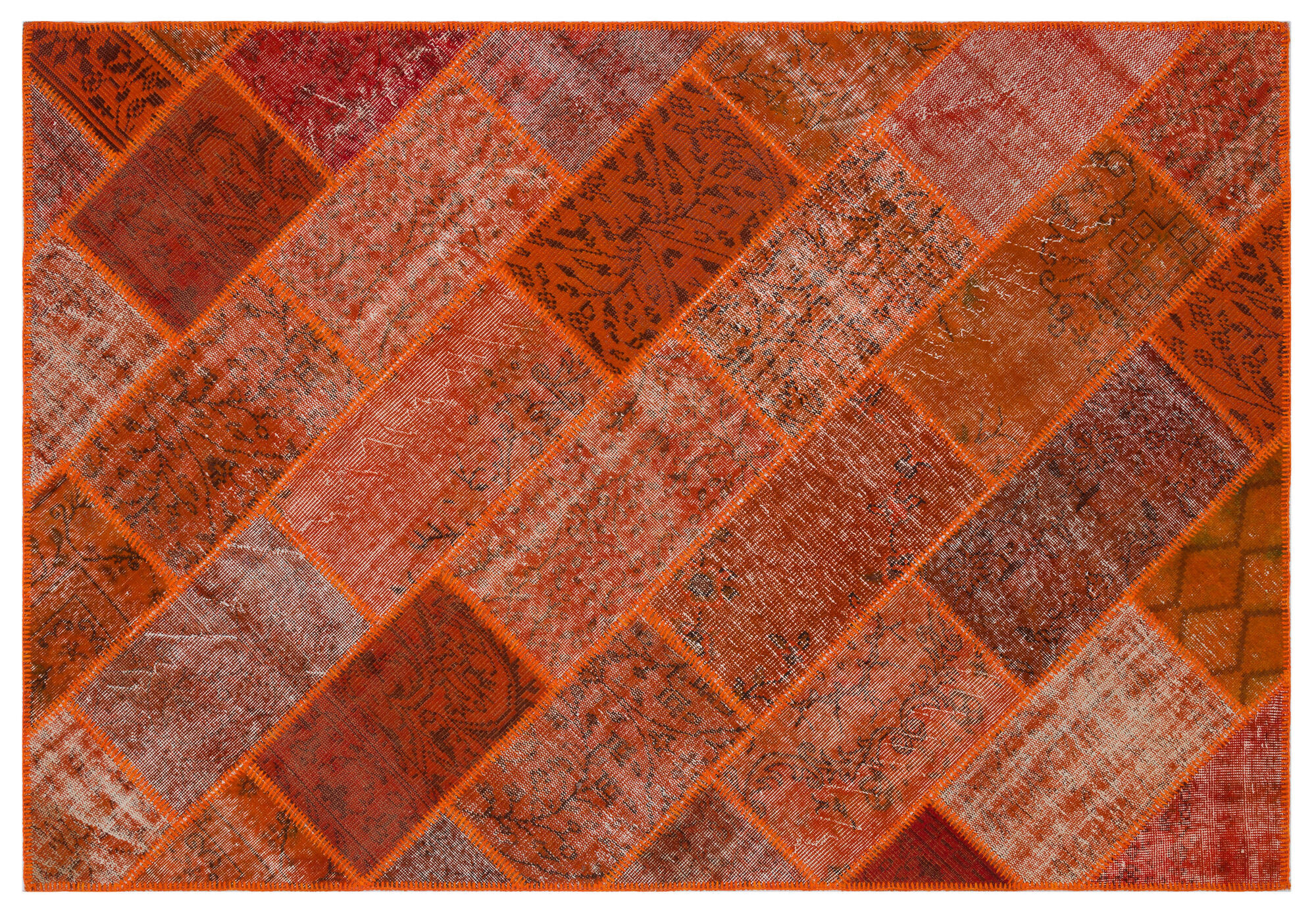 Apex Patchwork Unique Turuncu 31249 160 cm X 230 cm