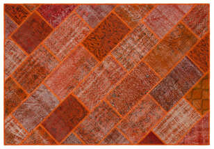 Apex Patchwork Unique Turuncu 31249 160 cm X 230 cm (1)