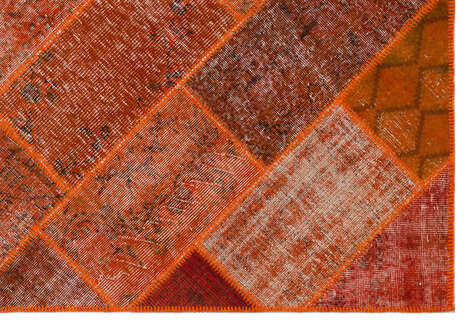 Apex Patchwork Unique Turuncu 31249 160 cm X 230 cm - 4