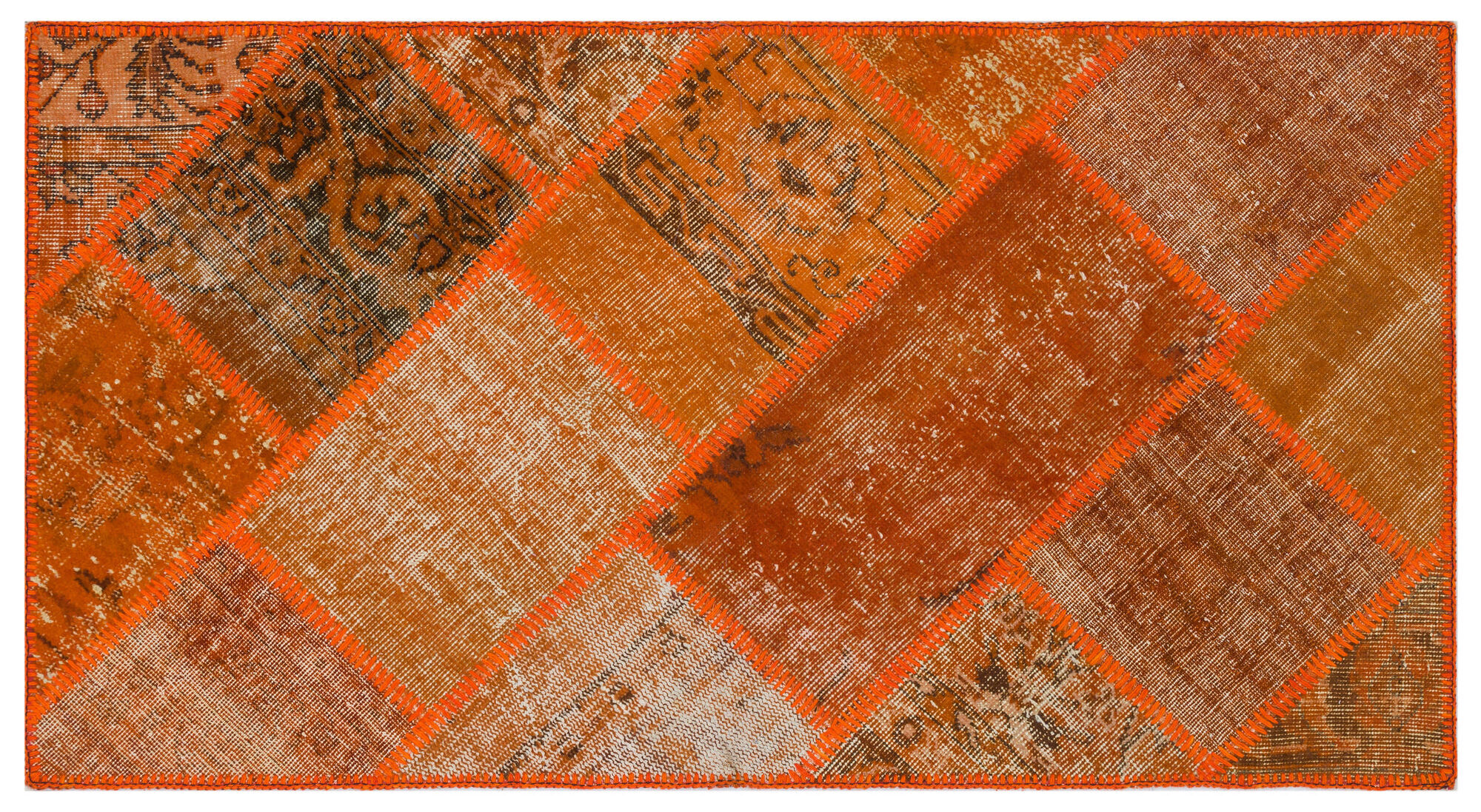 Apex Patchwork Unique Turuncu 31437 080 cm X 150 cm