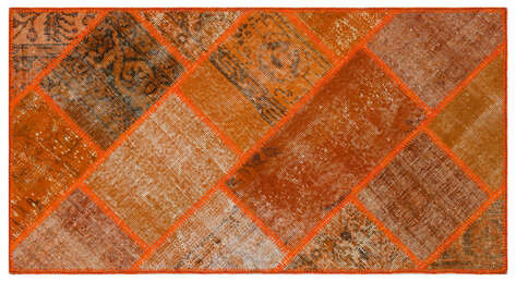 Apex Patchwork Unique Turuncu 31437 080 cm X 150 cm - 1