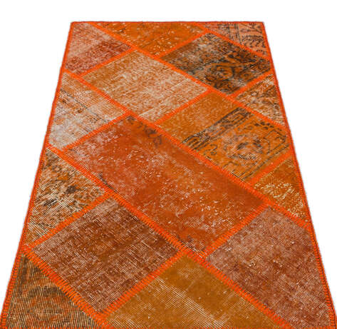 Apex Patchwork Unique Turuncu 31437 080 cm X 150 cm - 3