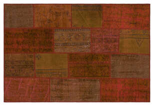 Apex Patchwork Unique Turuncu 33862 120 cm X 178 cm (1)