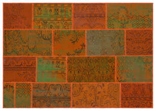 Apex Patchwork Unique Turuncu 33880 160 cm X 230 cm (1)