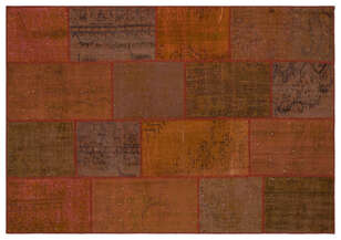 Apex Patchwork Unique Turuncu 33905 160 cm X 230 cm (1)