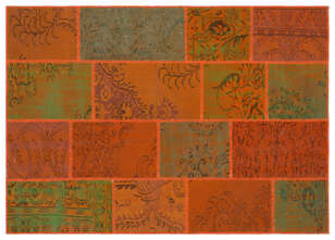 Apex Patchwork Unique Turuncu 33911 160 cm X 230 cm (1)