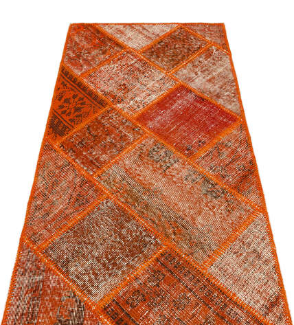 Apex Patchwork Unique Turuncu 35411 081 cm X 154 cm - 3