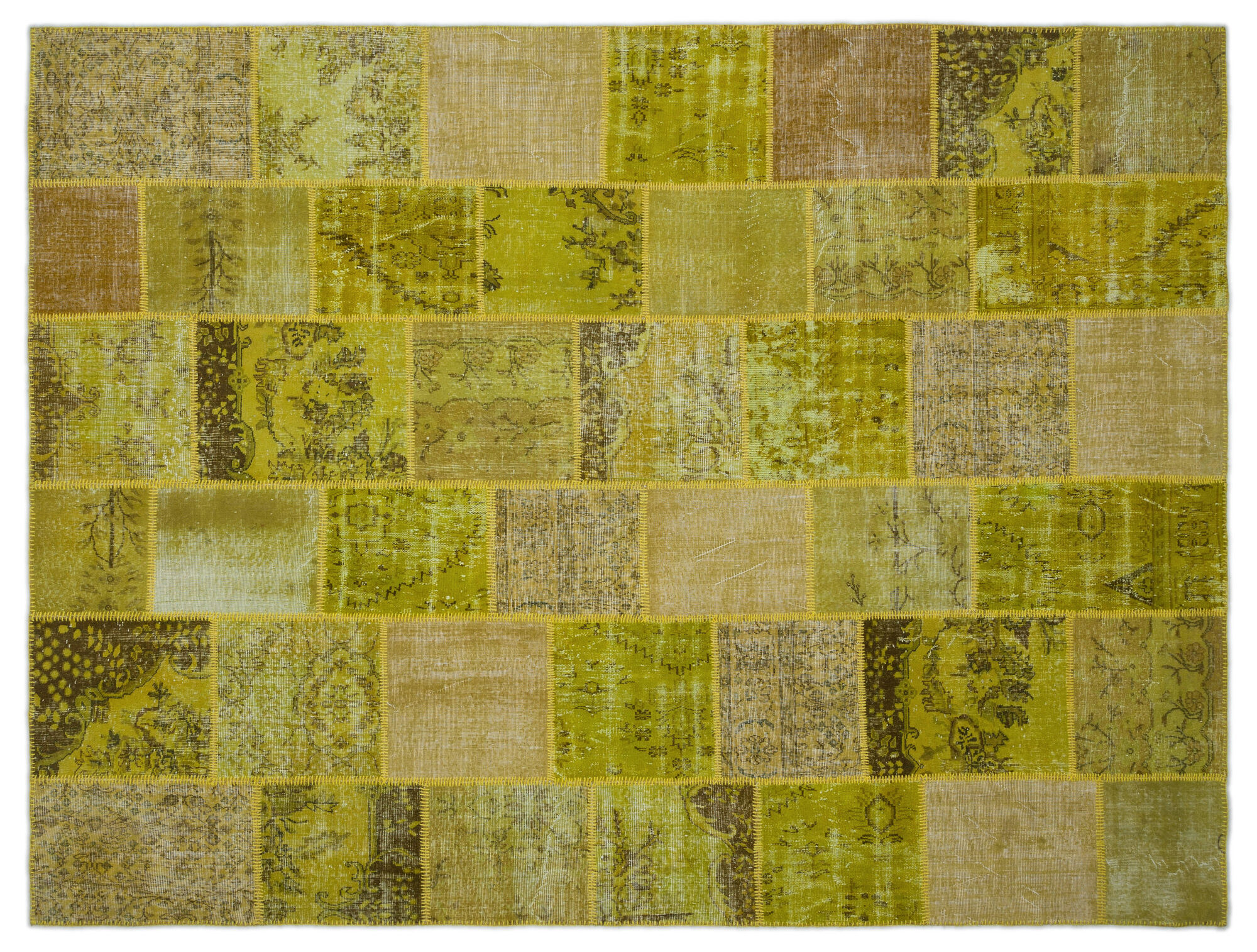 Apex Patchwork Unique Yeşil 20516 274 cm X 366 cm