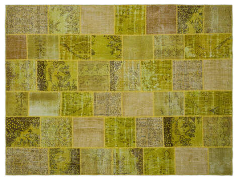 Apex Patchwork Unique Yeşil 20516 274 cm X 366 cm - 1