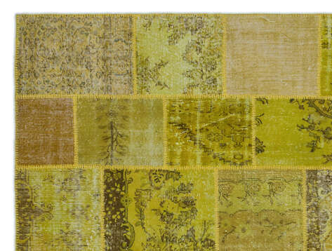 Apex Patchwork Unique Yeşil 20516 274 cm X 366 cm - 4