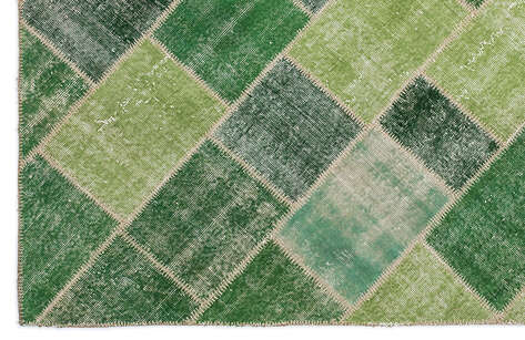 Apex Patchwork Unique Yeşil 2059 160 cm X 230 cm - 4