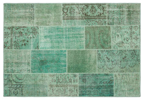 Apex Patchwork Unique Yeşil 20767 160 cm X 231 cm - 1