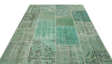 Apex Patchwork Unique Yeşil 20767 160 cm X 231 cm - 3