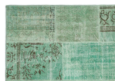 Apex Patchwork Unique Yeşil 20767 160 cm X 231 cm - 4