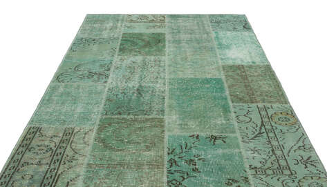 Apex Patchwork Unique Yeşil 20769 160 cm X 230 cm - 3