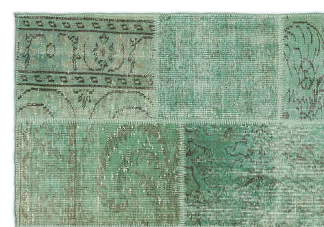 Apex Patchwork Unique Yeşil 20769 160 cm X 230 cm - 4