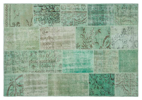 Apex Patchwork Unique Yeşil 20771 160 cm X 230 cm - 1