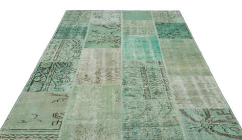 Apex Patchwork Unique Yeşil 20771 160 cm X 230 cm - 3