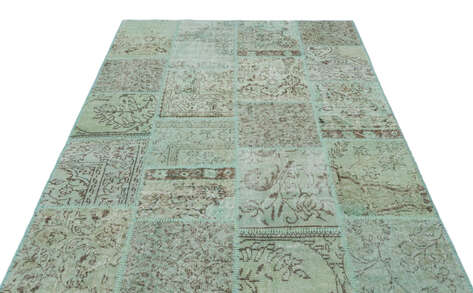 Apex Patchwork Unique Yeşil 20875 160 cm X 231 cm - 3