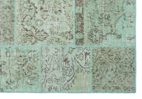 Apex Patchwork Unique Yeşil 20875 160 cm X 231 cm - 5
