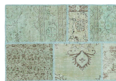 Apex Patchwork Unique Yeşil 20889 160 cm X 232 cm - 4