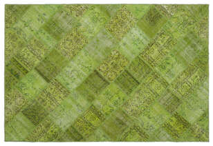 Apex Patchwork Unique Yeşil 21075 191 cm X 285 cm (1)