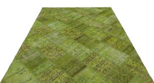 Apex Patchwork Unique Yeşil 21075 191 cm X 285 cm (3)