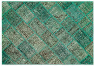 Apex Patchwork Unique Yeşil 21468 162 cm X 231 cm (1)