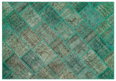 Apex Patchwork Unique Yeşil 21468 162 cm X 231 cm - 1
