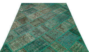 Apex Patchwork Unique Yeşil 21468 162 cm X 231 cm (3)