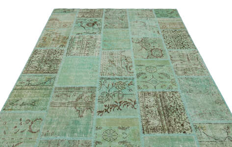 Apex Patchwork Unique Yeşil 21931 191 cm X 283 cm - 3