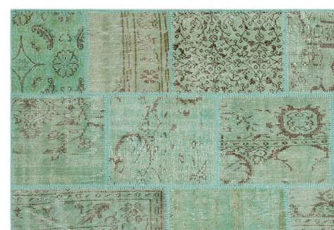 Apex Patchwork Unique Yeşil 21931 191 cm X 283 cm - 4
