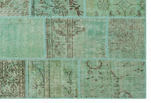Apex Patchwork Unique Yeşil 21931 191 cm X 283 cm (5)