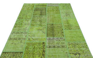 Apex Patchwork Unique Yeşil 21963 160 cm X 230 cm (3)