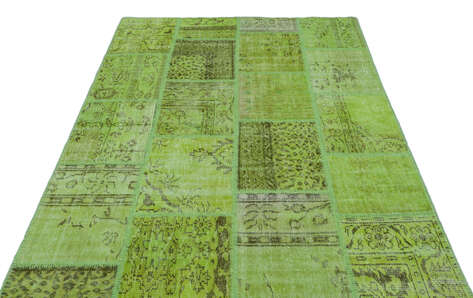 Apex Patchwork Unique Yeşil 21963 160 cm X 230 cm - 3
