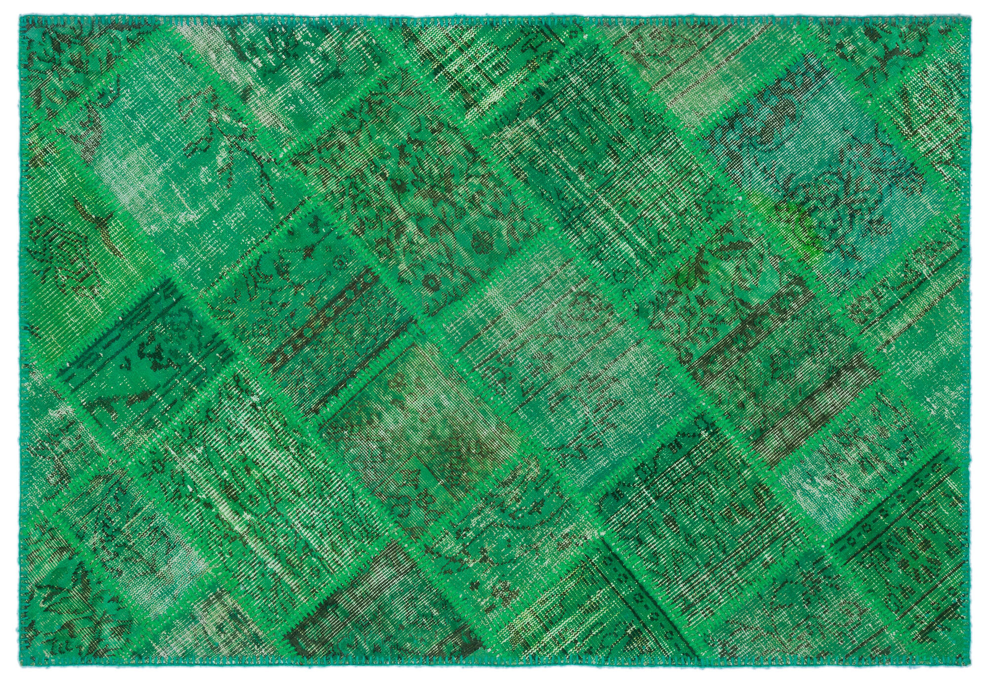 Apex Patchwork Unique Yeşil 22147 120 cm X 180 cm