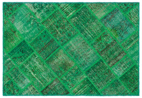 Apex Patchwork Unique Yeşil 22147 120 cm X 180 cm - 1