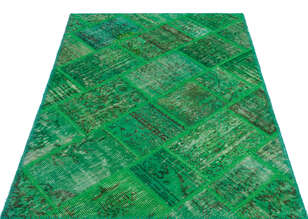 Apex Patchwork Unique Yeşil 22147 120 cm X 180 cm (3)